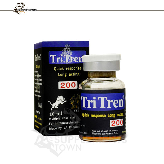 TriTren 10ml/200mg by La Pharma, muscle-building supplement vial.