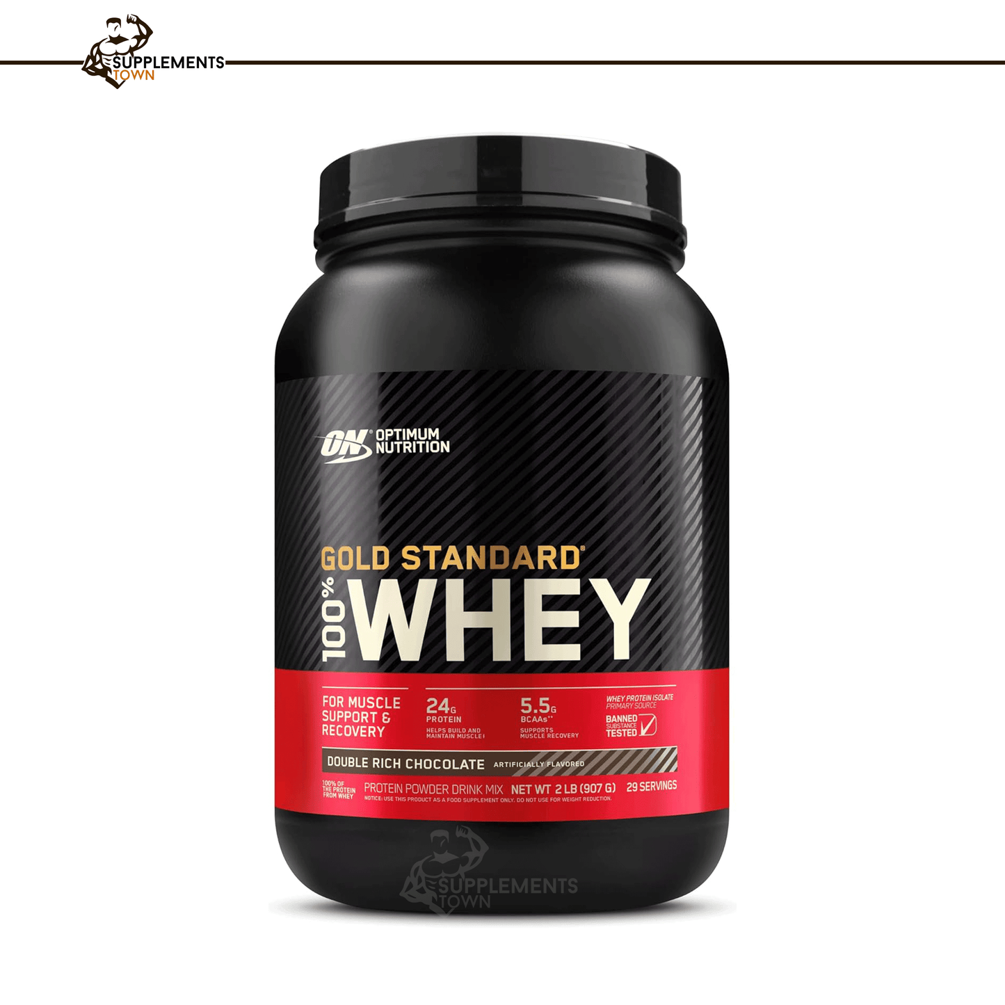 Optimum Nutrition | Gold Standard 100% Whey 2lbs / 5lbs