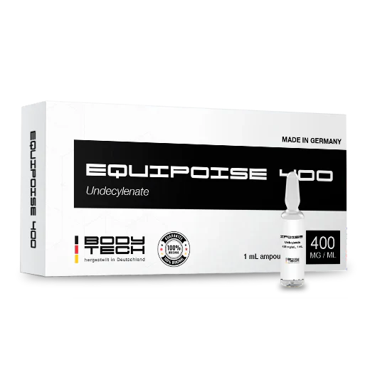 Bodytech Equipoise 400 anabolic steroid packaging.