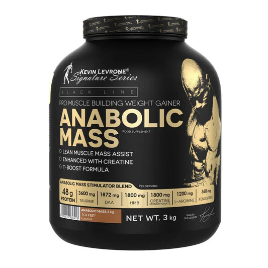 Anabolic Mass 3 kg supplement for muscle growth and lean mass building.