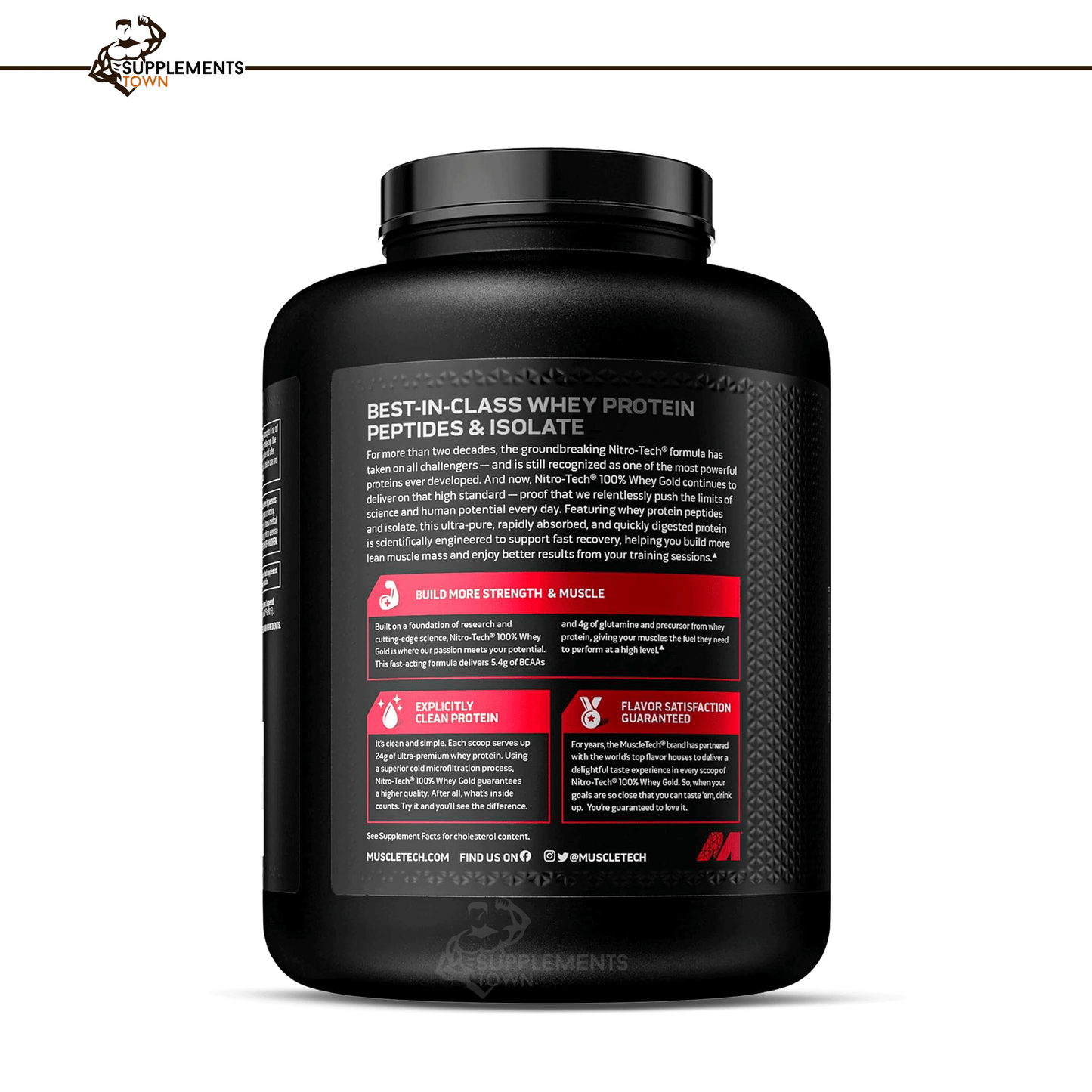 Muscletech | Nitro Tech 100% Whey Gold 5lbs