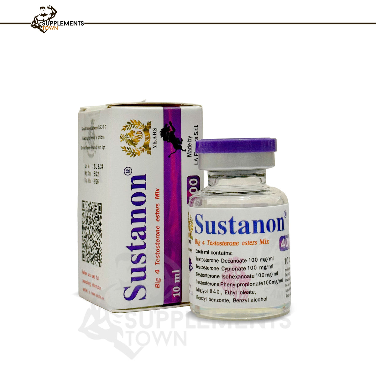 Sustanon 400 Mg/Ml - Enhance Muscle Mass and Strength – Supplements Town